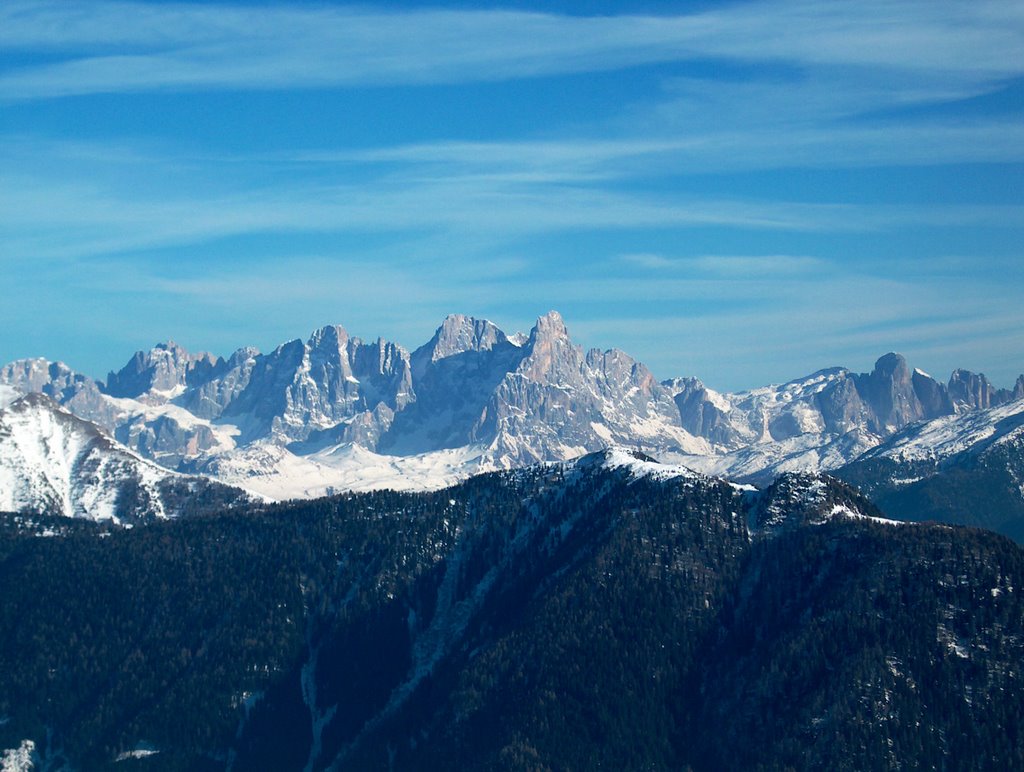 Panoramic view from Latemar by LacoT