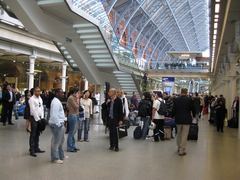 St Pancras railway station by *cosmopolitan*