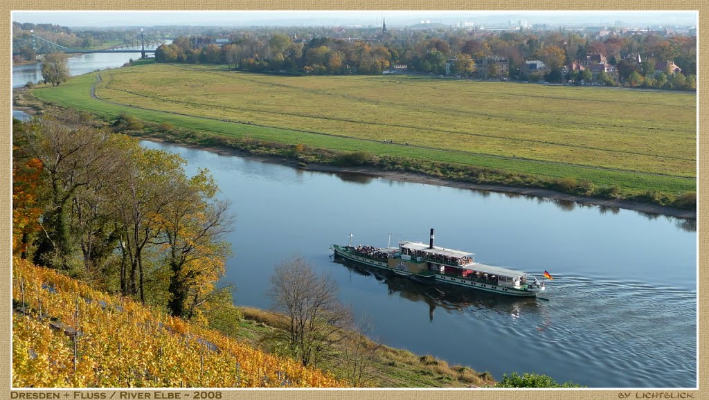 Elbe - Dresden by lichtblick