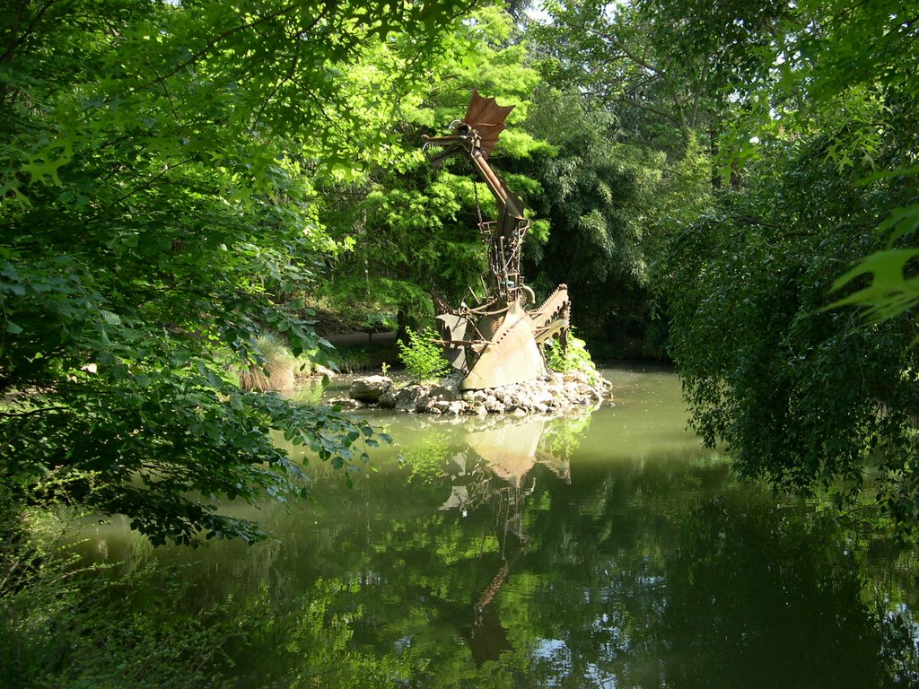 Toulouse, Lake, Jardin de Compans Caffarelli by danilor78