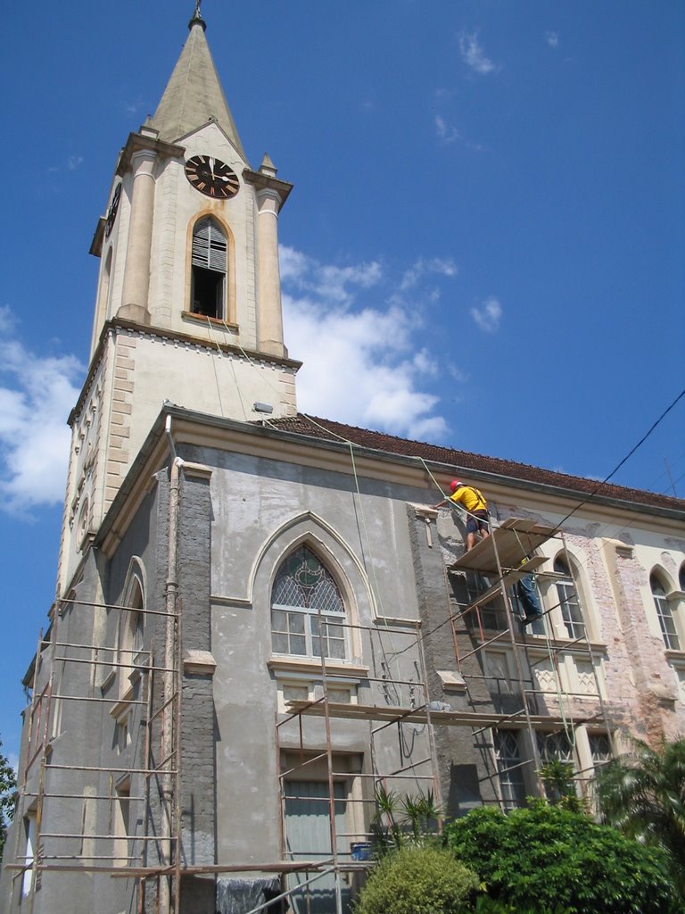 RESTAURAÇÃO DA IGREJA TRÊS REIS MAGOS (IECLB) by ANELISE  KUNRATH