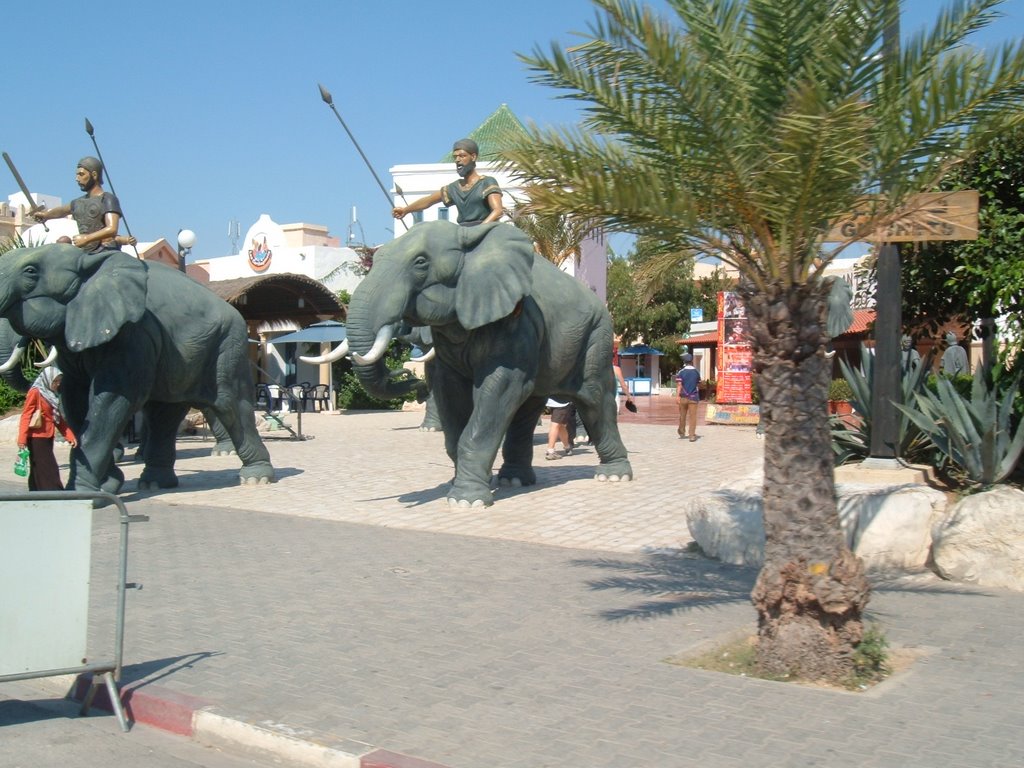 Carthago Park Entrance, Yasmin Hammamet by chopperfixer