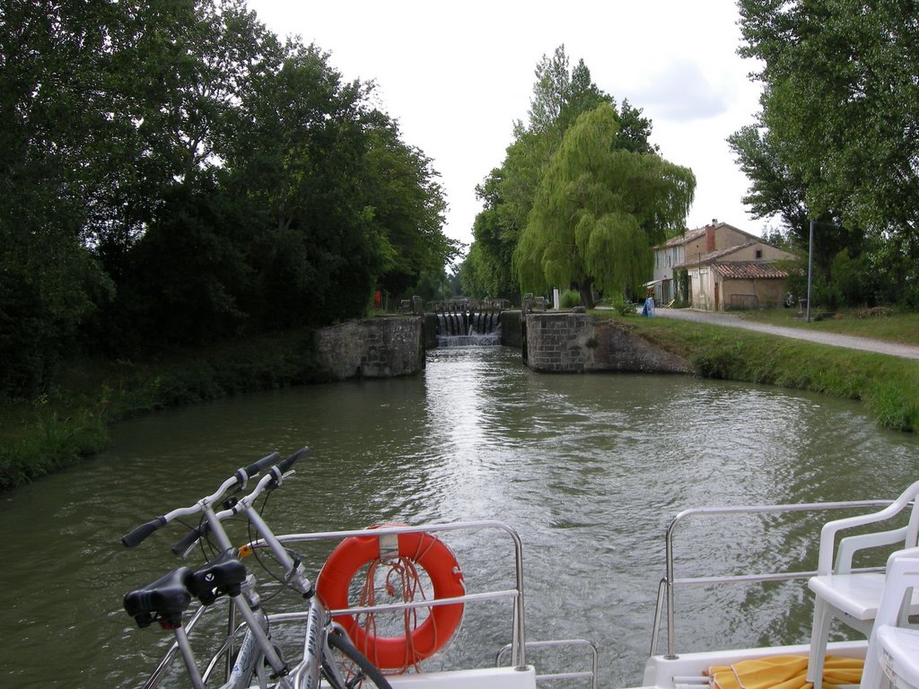 Canal du Midi, Ecluse 26 Guillermin (rs) by booh