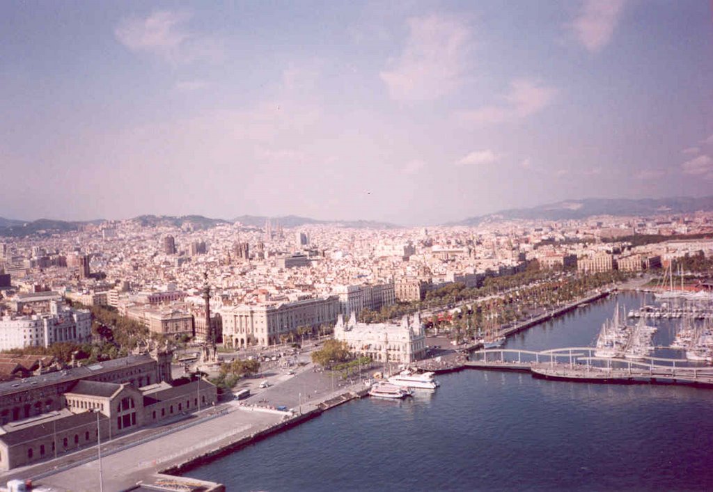 Barcelona desde Teleferico by Rodolfo Rubio