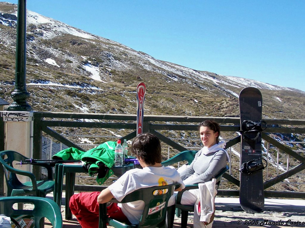 Descanso en Pradollano by Manolo Castro