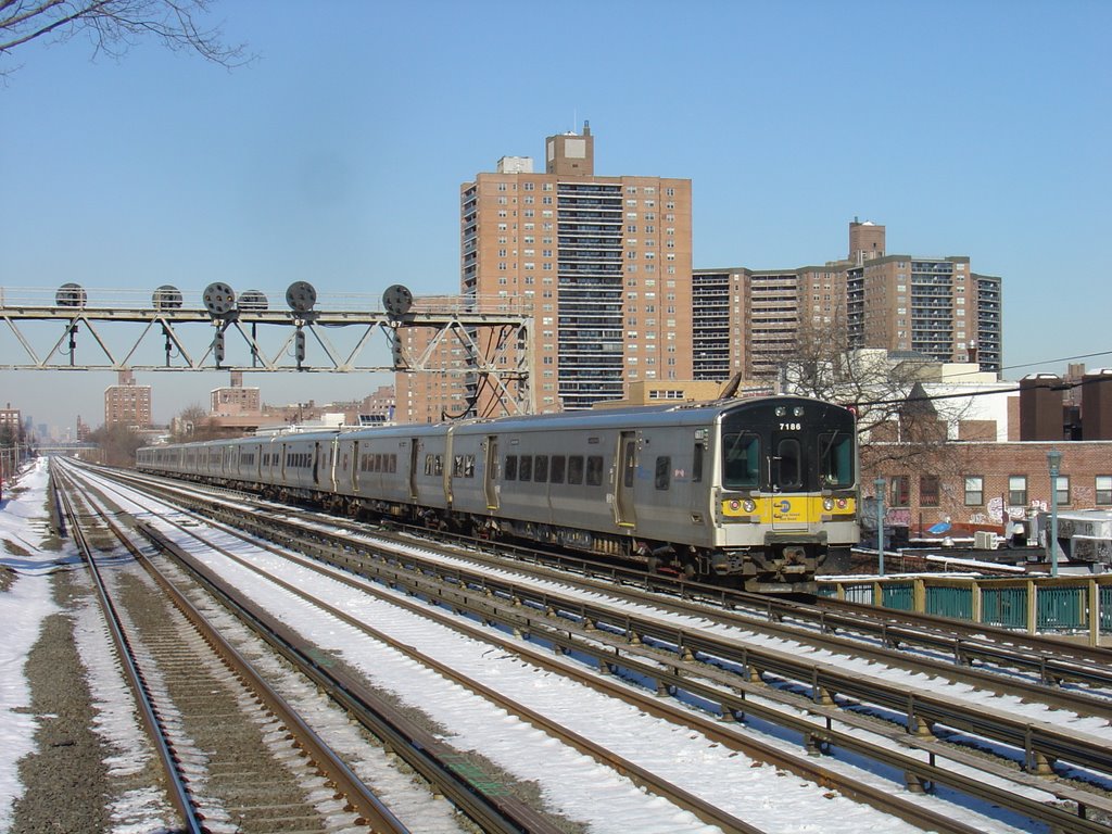 L.I.R.R. Train from Forest Hills Train Station by rkds108