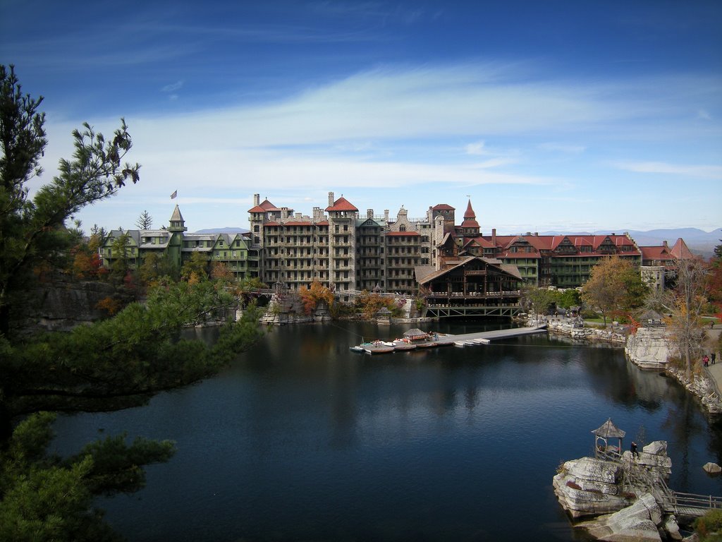 Mohonk Mountain House & Lake, New Paltz, New York, October 2008 by Armando A