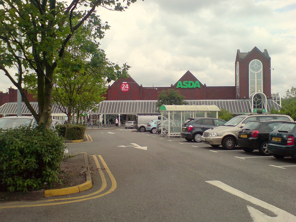 ASDA, ASHTON UNDER LYNE, LANCASHIRE, ENGLAND, UK by mickaul