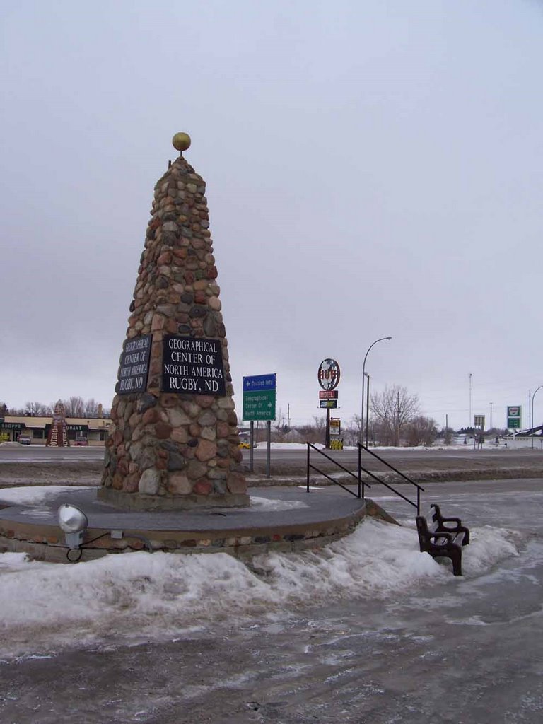 Geographical Centre of North America - Rugby, North Dakota by leepitts