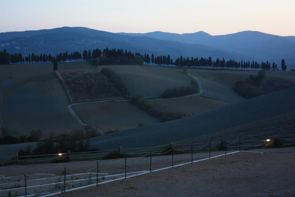 Teatro del silenzio al tramonto by Roberto Melai