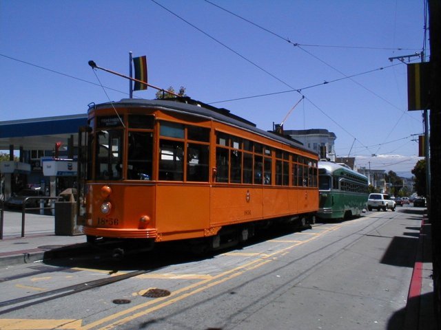 San Francisco trolly cars by UncleVinny