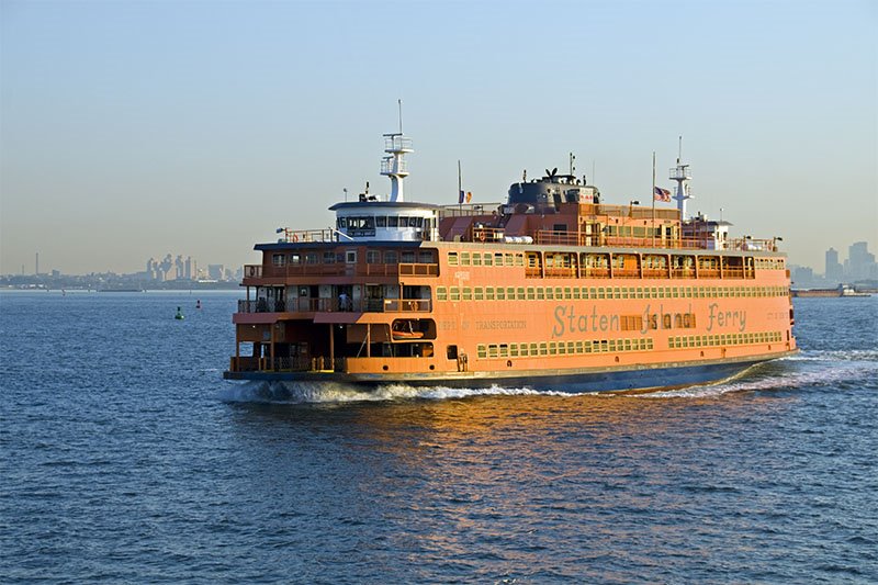 Staten Island Ferry, New York, NY, USA by Gary Blakeley