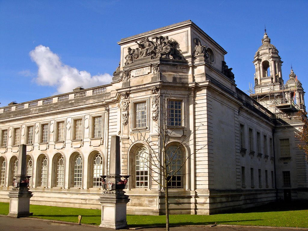 Cardiff court building, (Caerdydd, Cymru) by ainars brūvelis