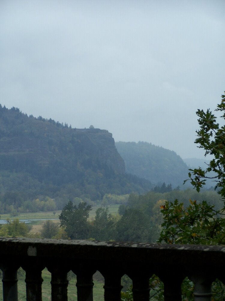 Crown Point & Vista House from Shepperd's Dell by Pamela Elbert Poland