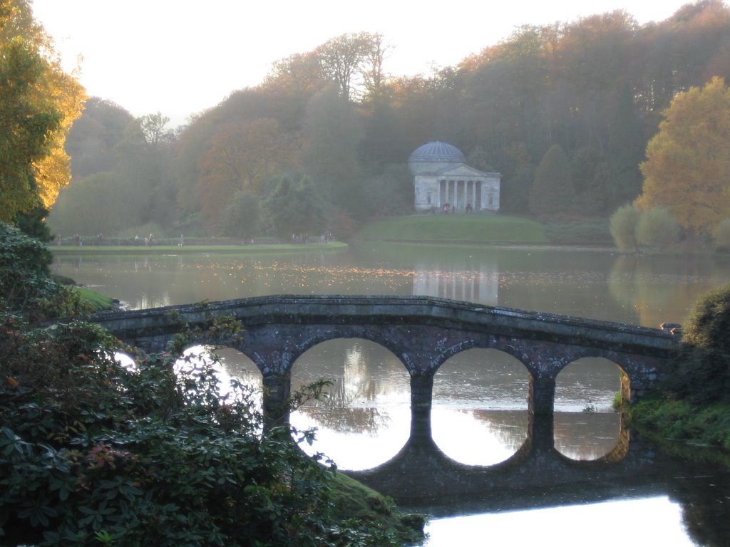 Bridge at Stour head by simon-williams1