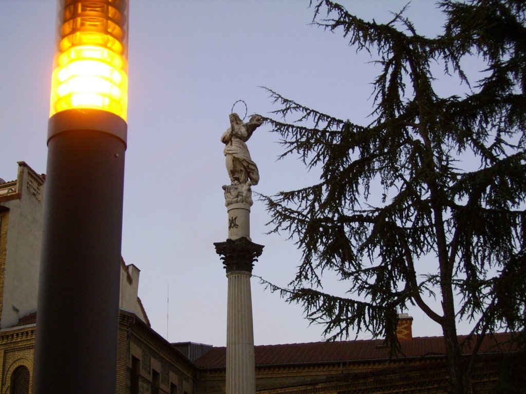 La Virgen cercana a la Iglesia de san Lorenzo by Josep Maria Viñolas …