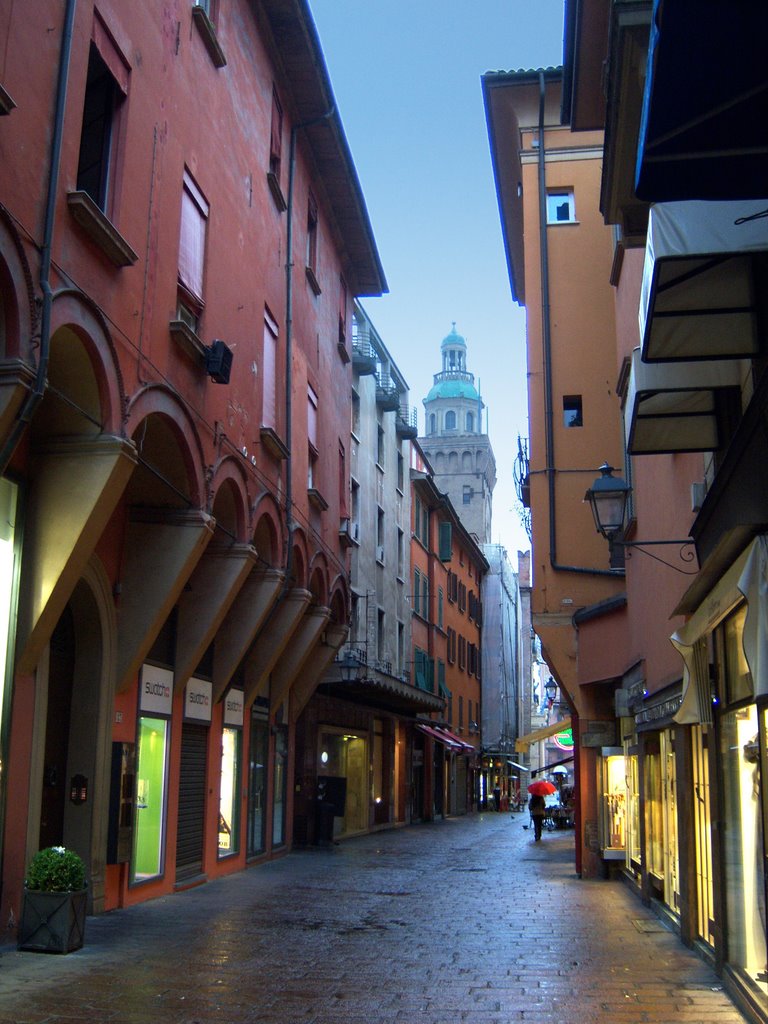 Via D'Azeglio a Bologna by DarioGemello