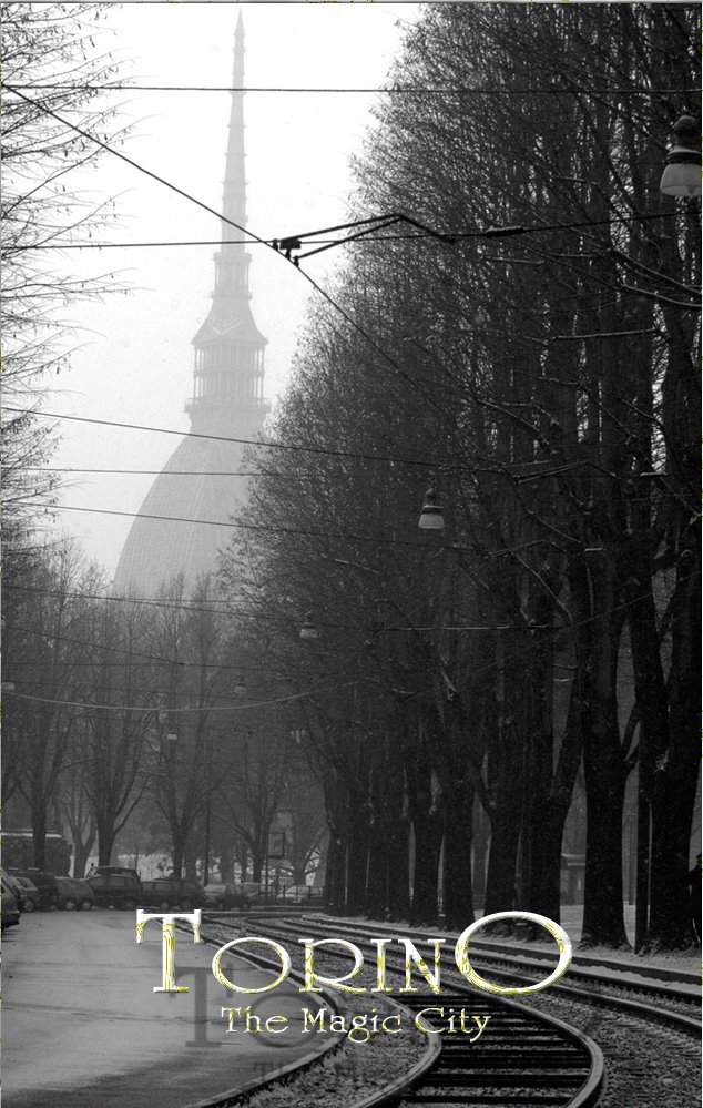 Snowing Turin by Cagliostro Arts