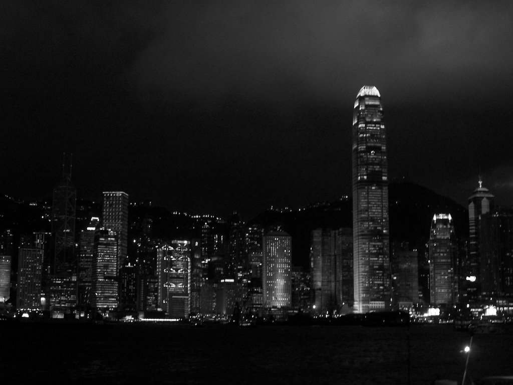 Hong kong night by vek