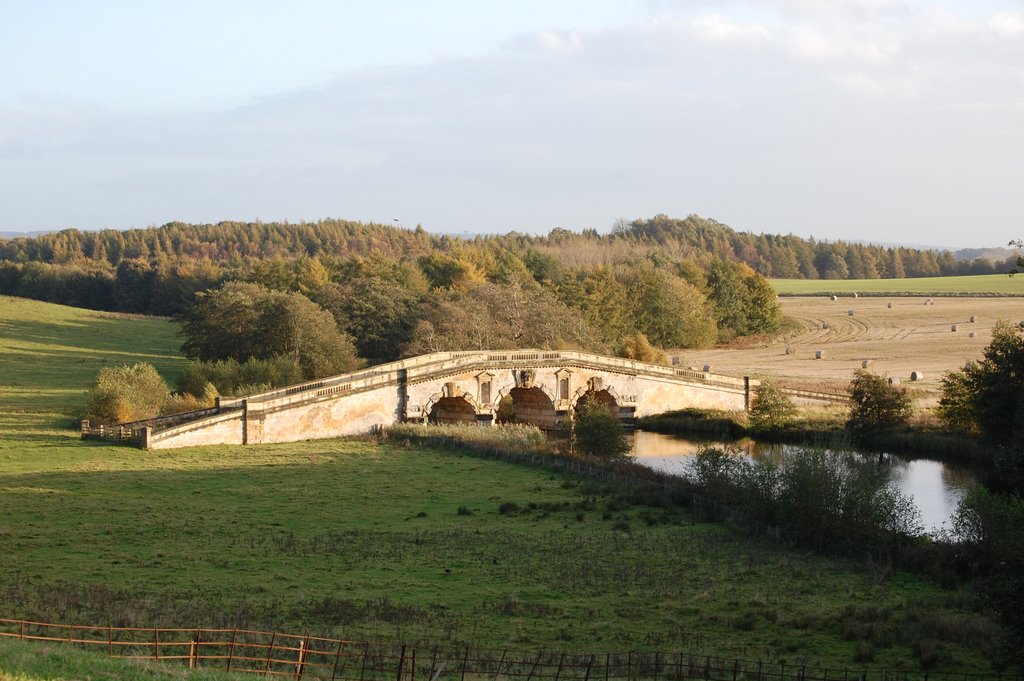 Ornamental Bridge, Castle Howard by Paula K