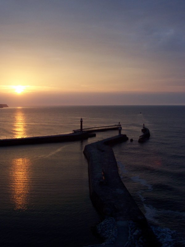 Whitby Harbour by Fernworthy