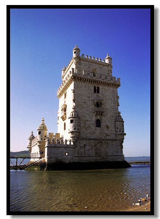 Belém Tower by Small path