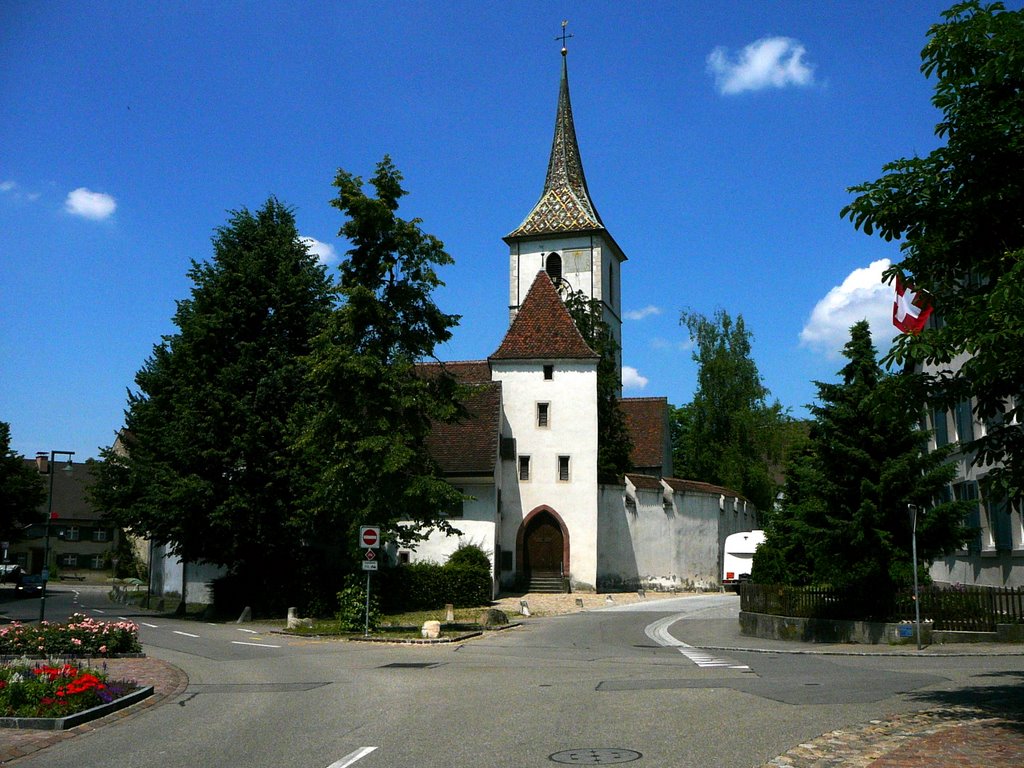 Muttenz: Kirche St. Arbogast by muttenz