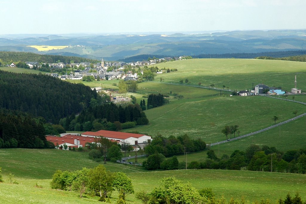 Blick vom Rauhhügel nach Reichmannsdorf by karldieterklaus