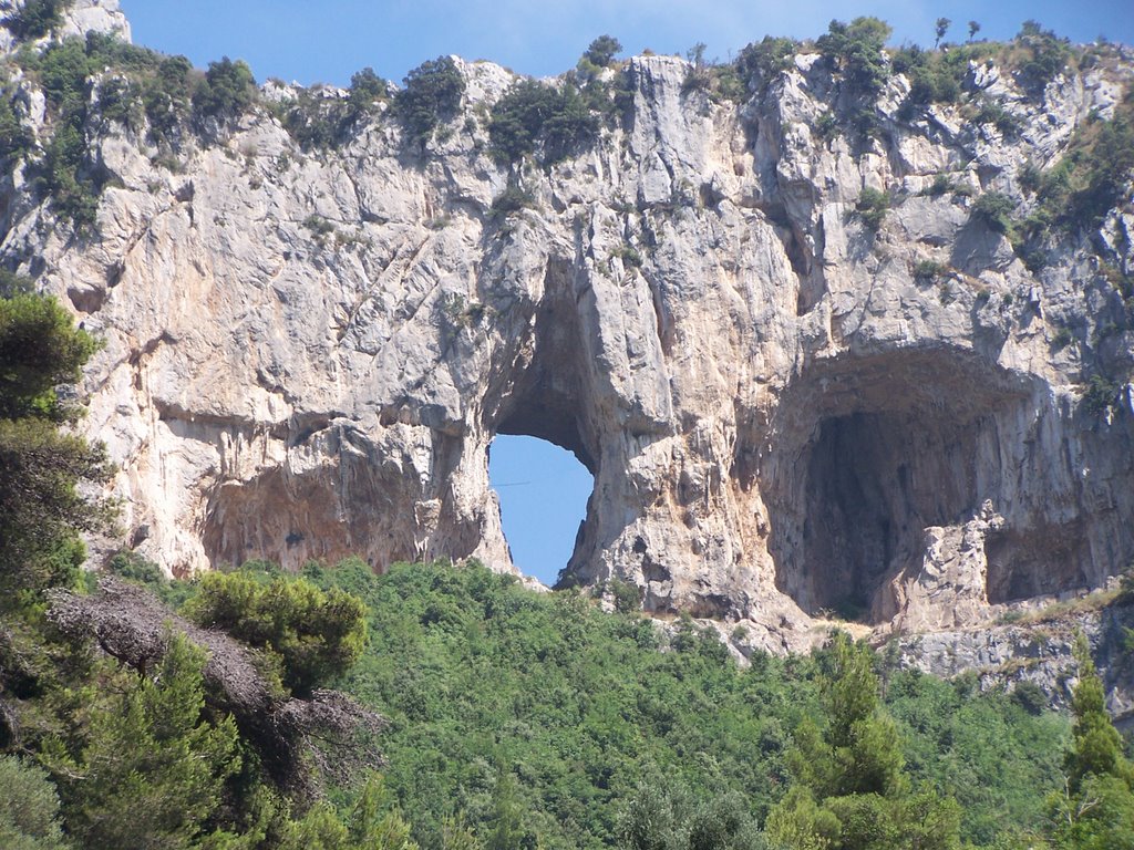 The Amalfi coast - Positano - The hole above Montepertuso by Konstantin Mitroshen…