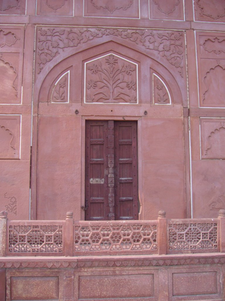 Detail of Masjid at Taj Mahal by atarax