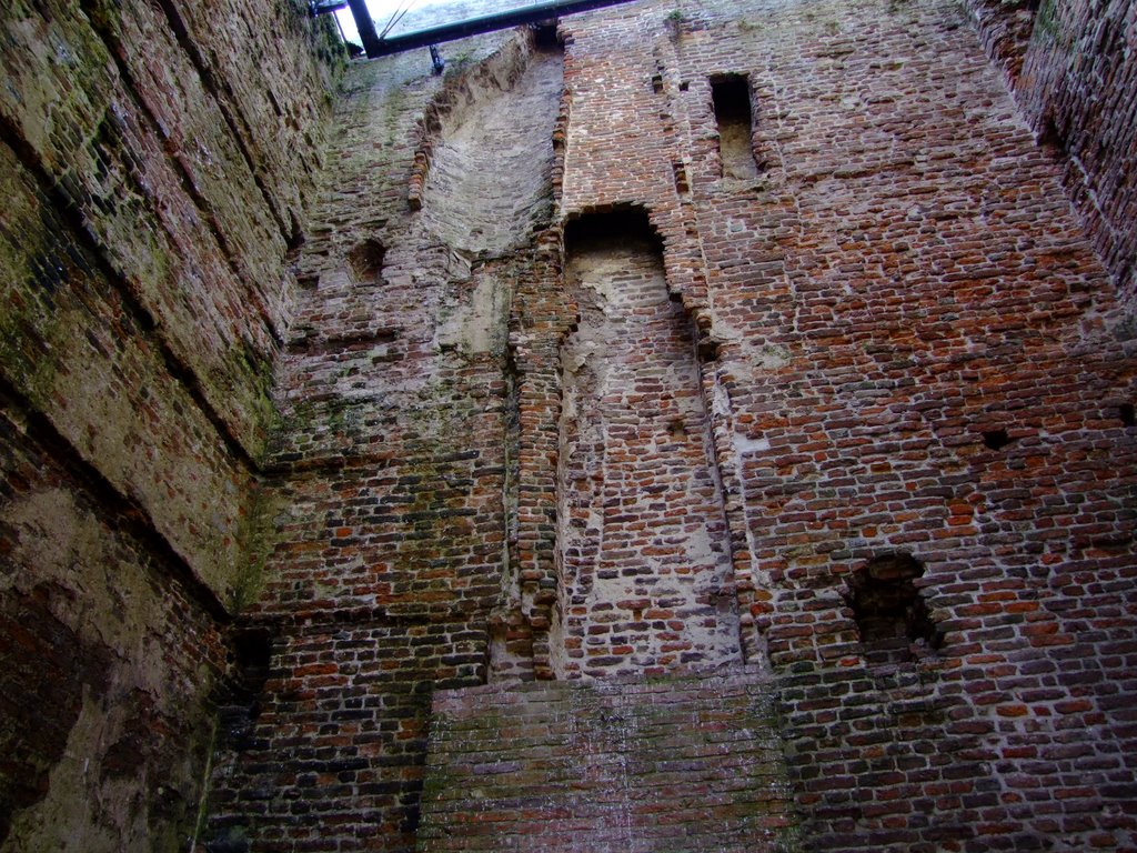 De ruine van Brederode by Gerard Dingemans