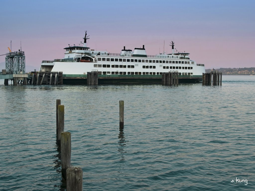 Clinton Ferry Dock by S. King