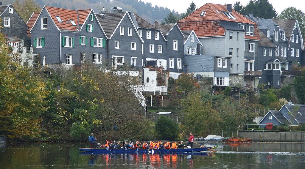 Stausee Beyenburg-Drachenboot by Stathis Chionidis