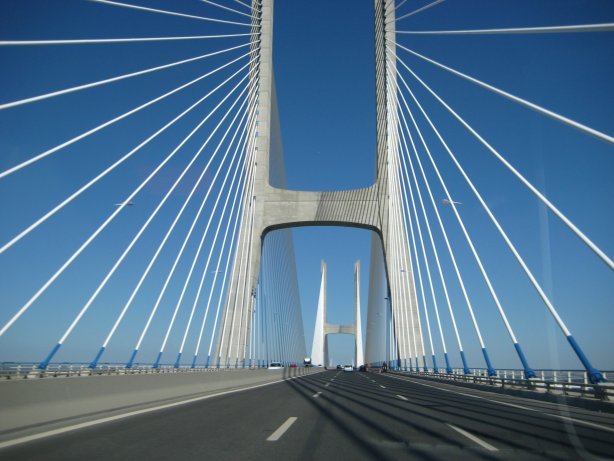 Ponte Vasco Da Gama by Luis Bondoso