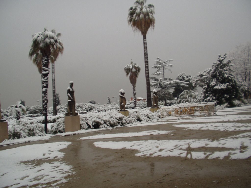 Nieve en Barcelona by saripondia