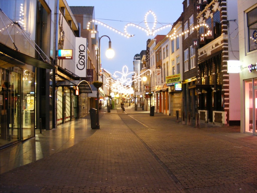 Kerst in Gorinchem -Gasthuisstraat by G.Tentzerakis