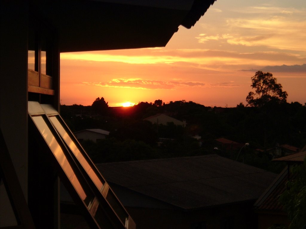 Pôr do Sol - Cândido Godói/RS-Brasil by Gilberto Luiz Ludwig