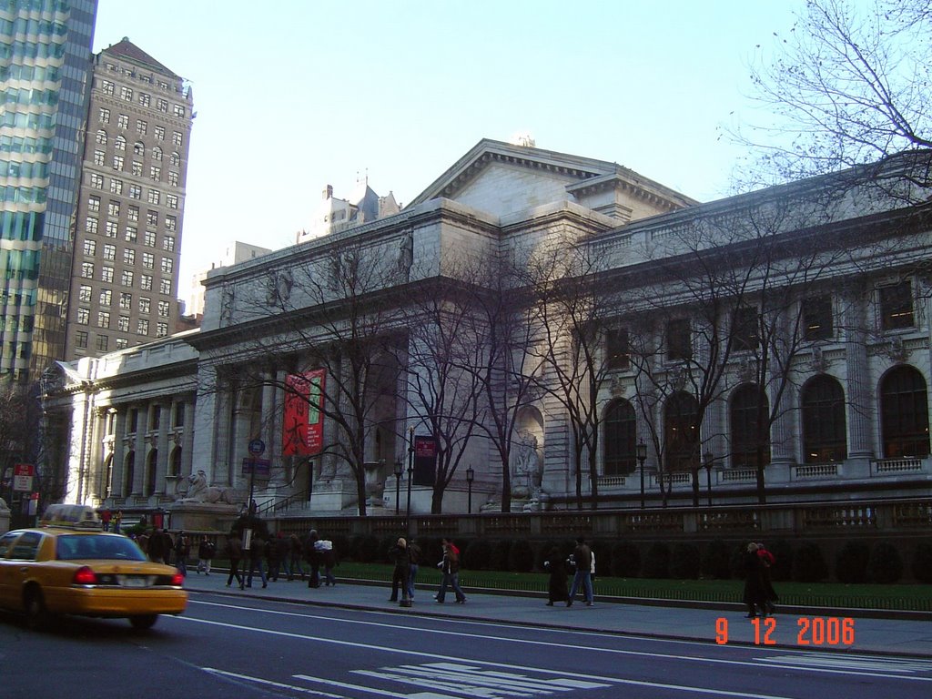 NYC Public Library by Miguel Perez-Milicua