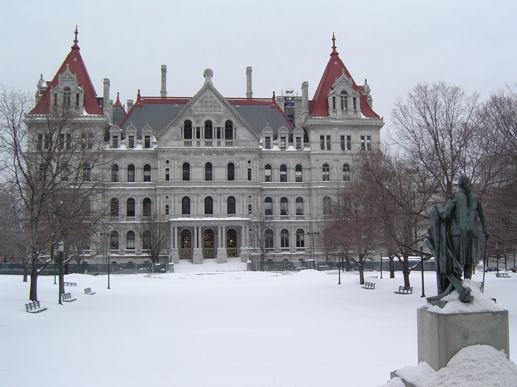 State Capitol in Winter by Miguel Perez-Milicua