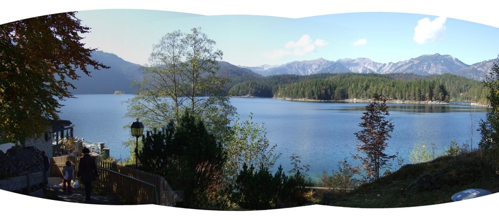 Panorama Eibsee pm 2008 by superpucky