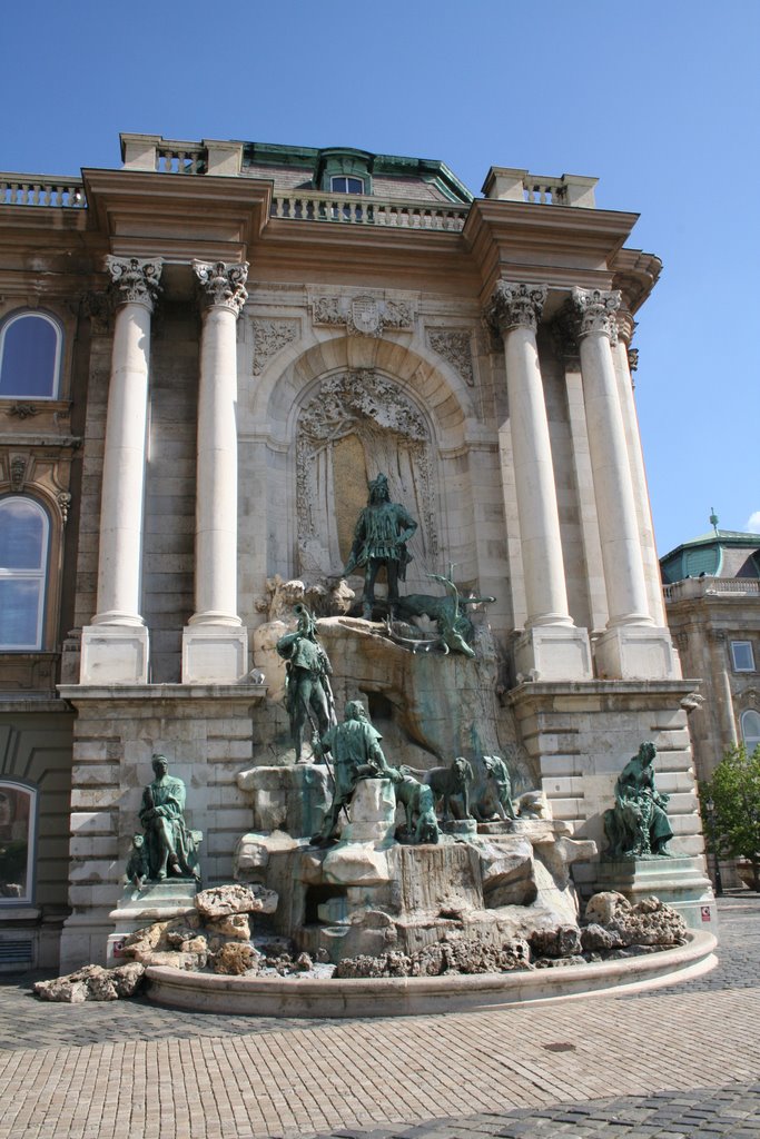 Budapest, King Mathias at hunting by by niro