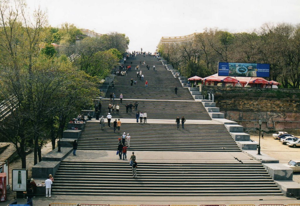 Potemkin Stairs, Odessa, Ukraine by Bellosta