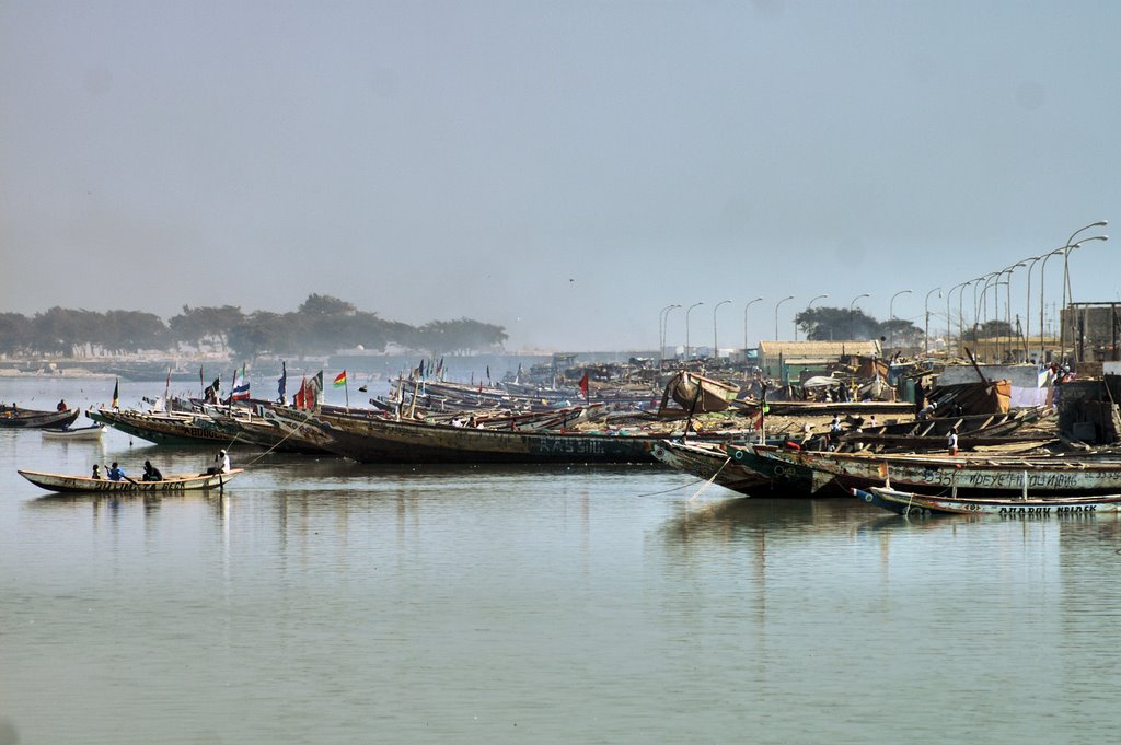 Fishing boats St Louis by Laurens.de.Graauw