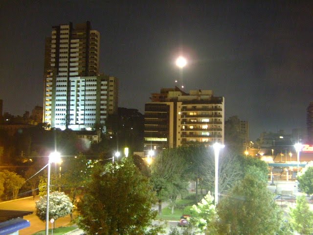 Parque Getúlio Vargas a noite by Paulo Vega