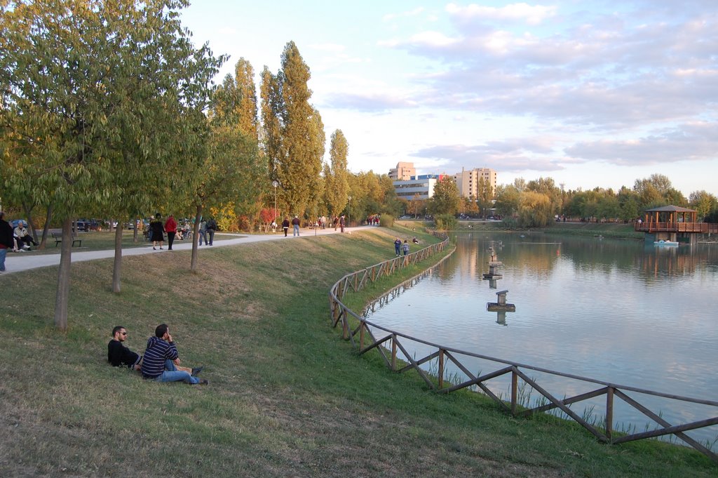 Parco dei giardini - lungo lago by Bruno Angelo