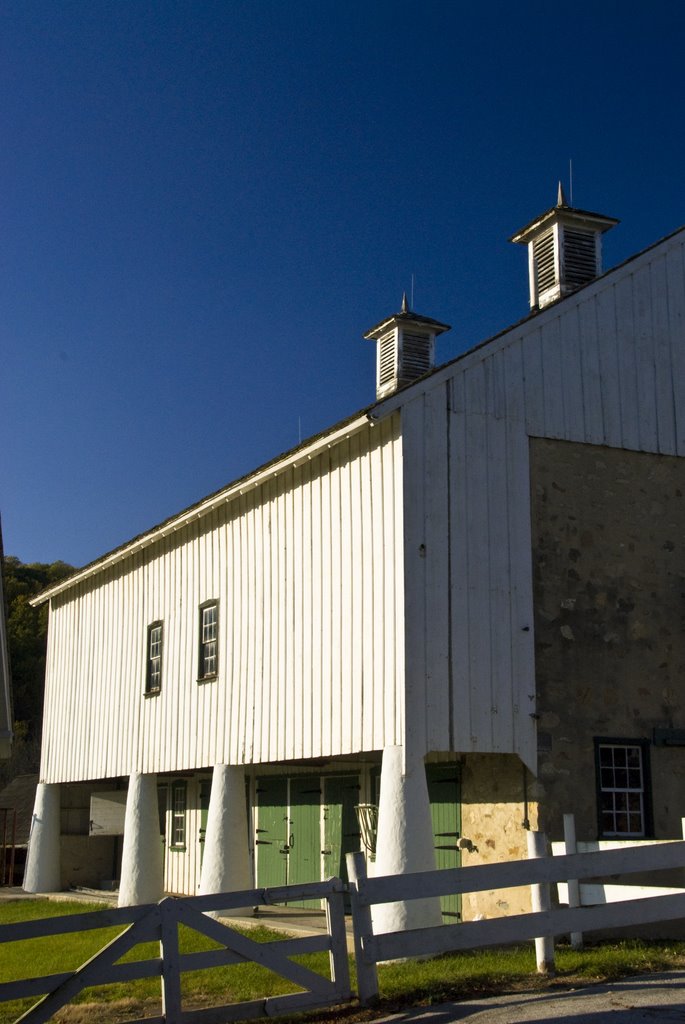 Knox Farm Barn by josephglassart