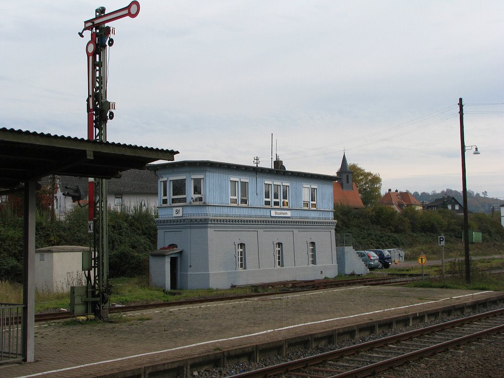 Stellwerk Bahnhof Stockheim by L188