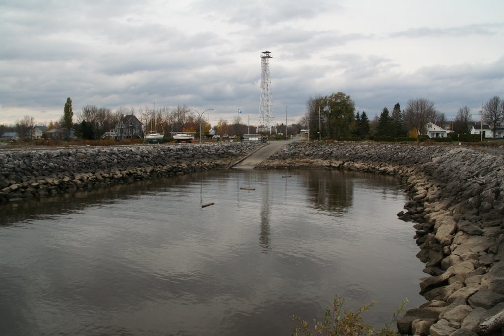 Deschambault-Grondines, havre au quai de Grondines by ouellette001.com