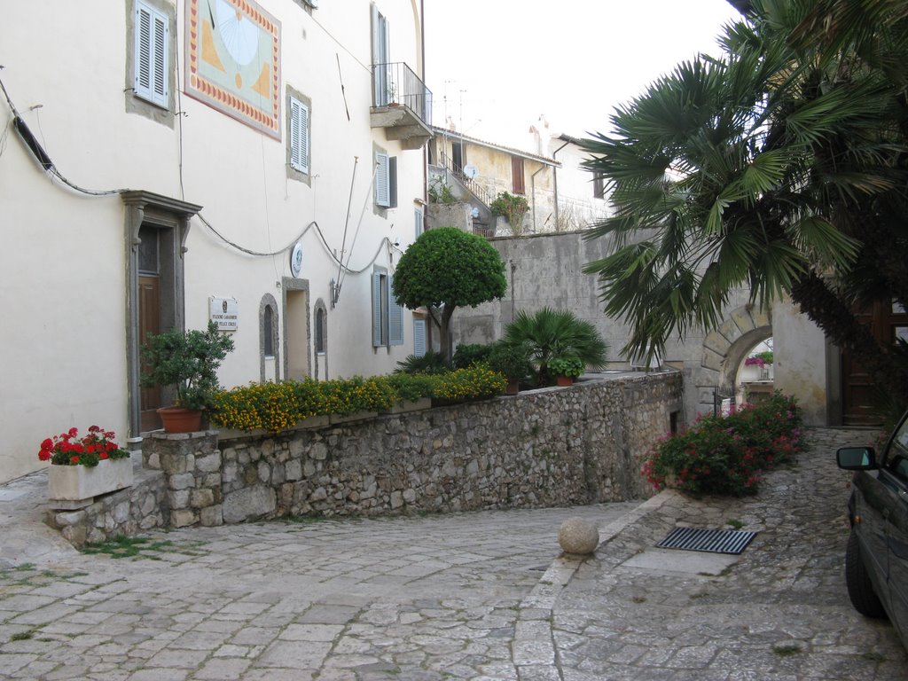 San Felice Circeo, the old town by Birgitte Woersaa