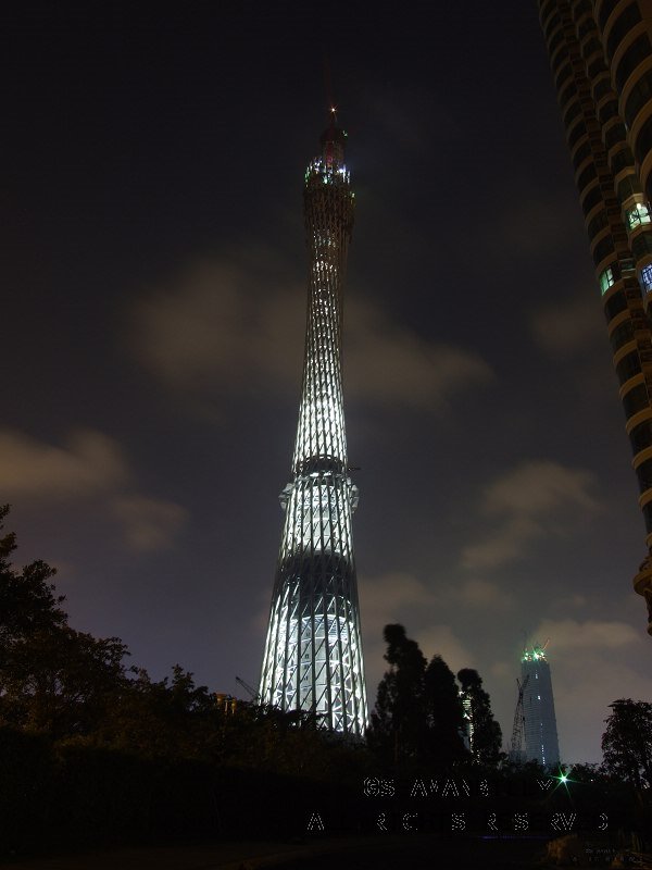 NEW TV TOWER AT NIGHT, BY JOE LI by JOE 李小三